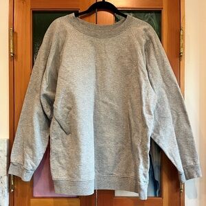 Na Nin Gray Crewneck Sweatshirt